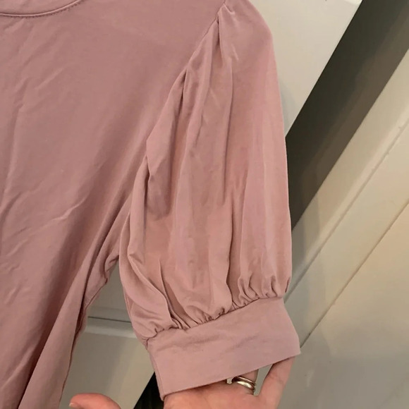 Tahari blouse light purple/pink size S - Picture 4 of 5